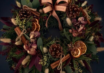 Bluebell & Ivy and ESPA – DIY Christmas Wreath Making Kits